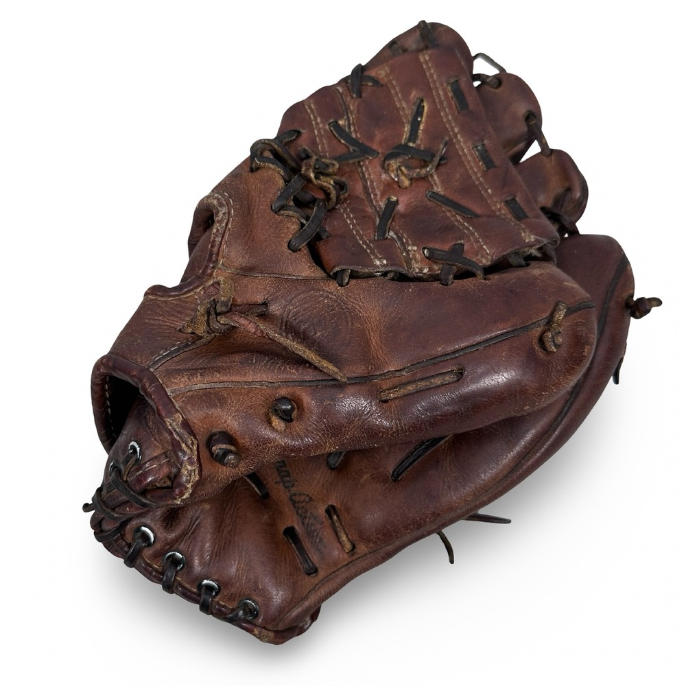 Vintage Wilson A22001 Al Kaline Youth Baseball Glove 50s 60s Brown RHT USA